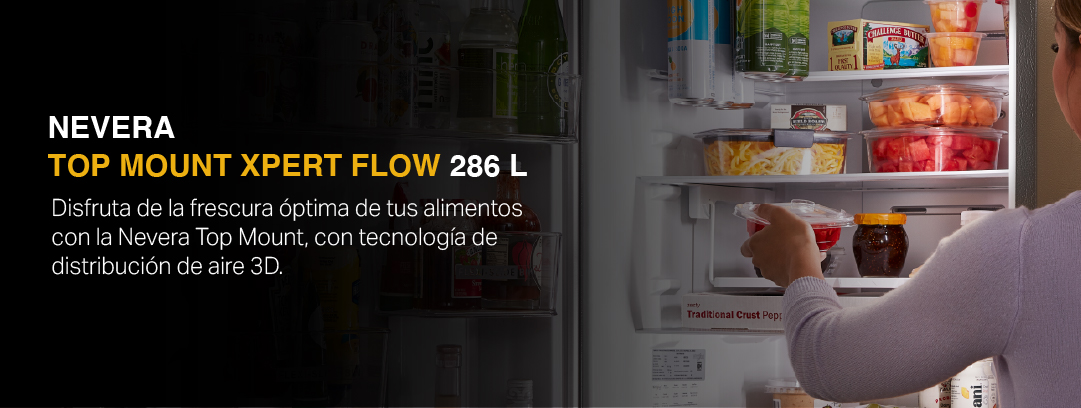 Nevecón 4 puertas Whirlpool 7501545587931 con 5 tecnologías, xpert inverter y con 592 litros de capacidad.